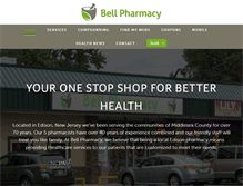 Tablet Screenshot of bellpharmacy.com